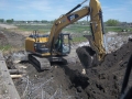 2016 Irrigation Pipeline on Creek Crossing