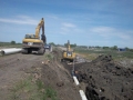 2016 Irrigation Pipeline on Creek Crossing