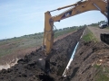 2016 Irrigation Pipeline on Creek Crossing