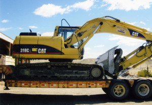 A Muggli CAT excavator