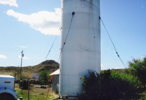 Muggli water tank installation